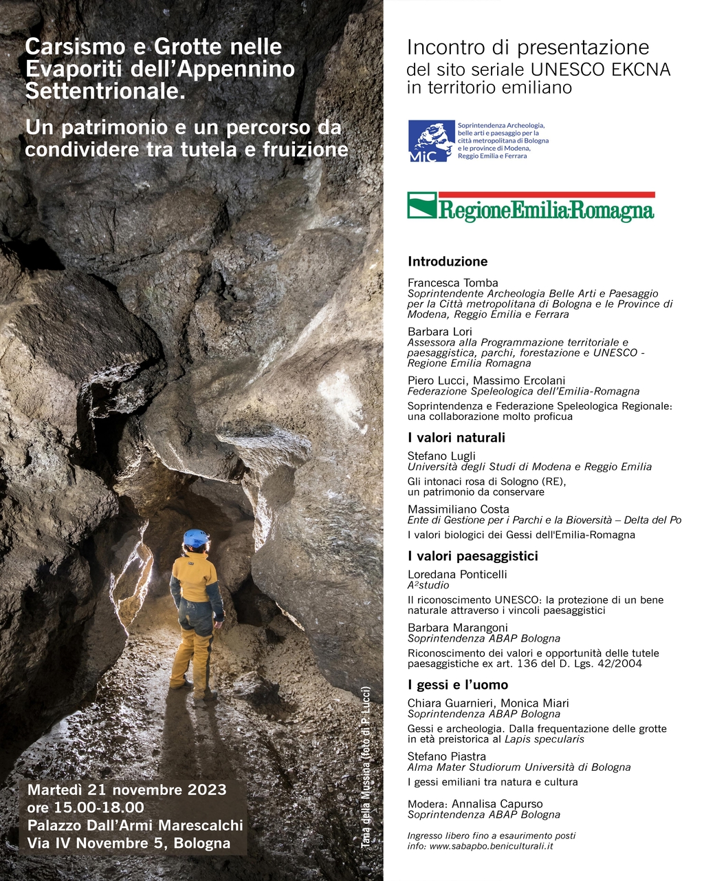 sito UNESCO Carsismo e grotte 21.11.2023 ok
